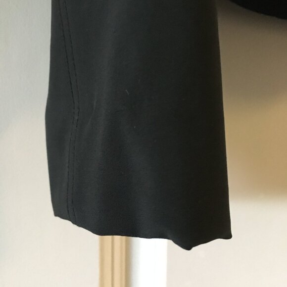 Vintage Made in Canada Black Scuba Semi Cropped Blazer - Picture 8 of 15